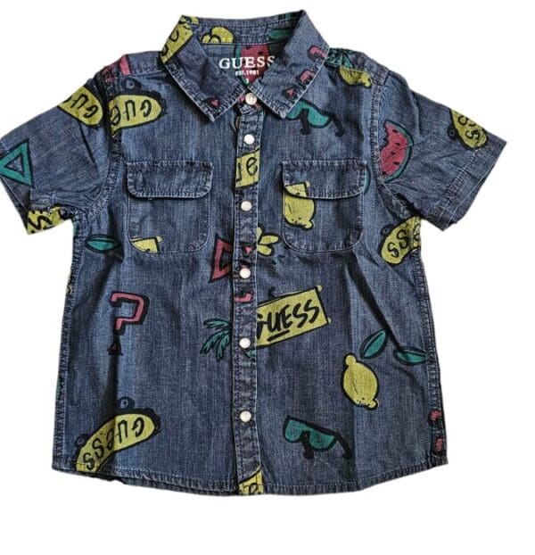 CAMICIA NEONATO GUESS
